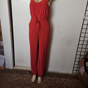 Athleta Vibrant Orange Jumpsuit